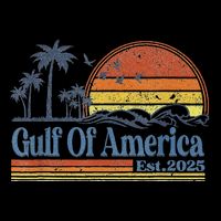 Gulf Of Us America Est 2025 Retro Vintage Beach Bucket Hat