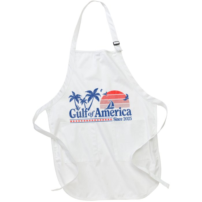 Gulf Of Us America Vintage 1970s Apron