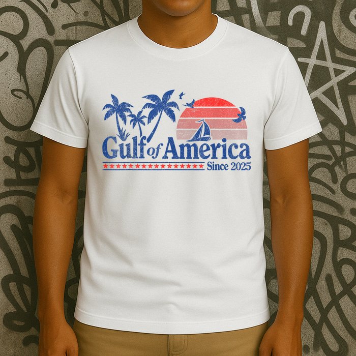 Gulf Of Us America Vintage 1970s T-Shirt