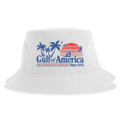 Gulf Of Us America Vintage 1970s Sustainable Bucket Hat