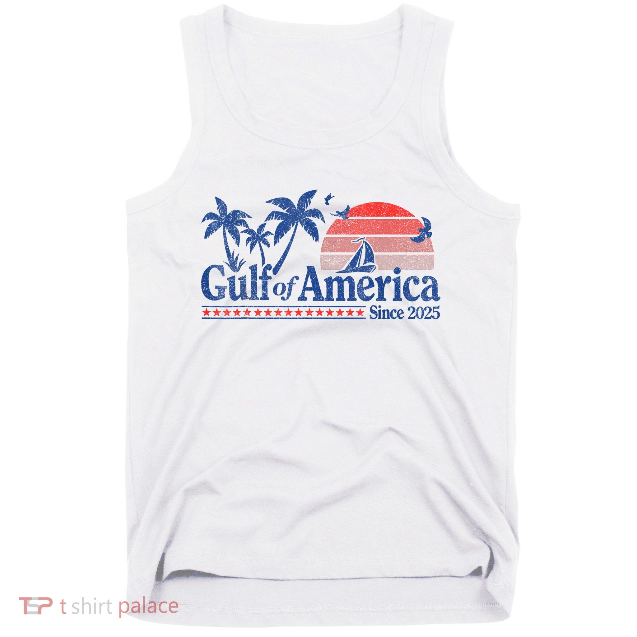 Gulf Of Us America Vintage 1970s Tank Top