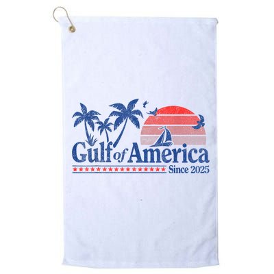 Gulf Of Us America Vintage 1970s Golf Towel