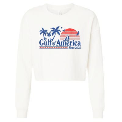 Gulf Of Us America Vintage 1970s Cropped Pullover Crew