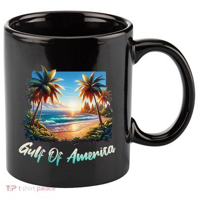 Gulf Of Usa America Beach Ocean Vibes AmericaS Gulf 11oz C Handle Ceramic Mug