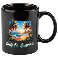 Gulf Of Usa America Beach Ocean Vibes AmericaS Gulf 11oz C Handle Ceramic Mug