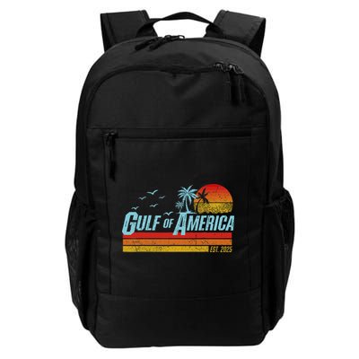 Gulf Of USA America Est 2025 Retro Vintage Beach Backpack