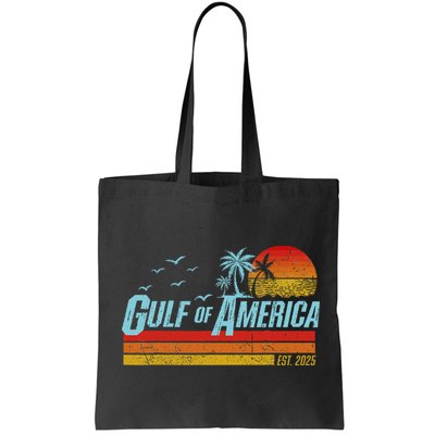 Gulf Of USA America Est 2025 Retro Vintage Beach Bag