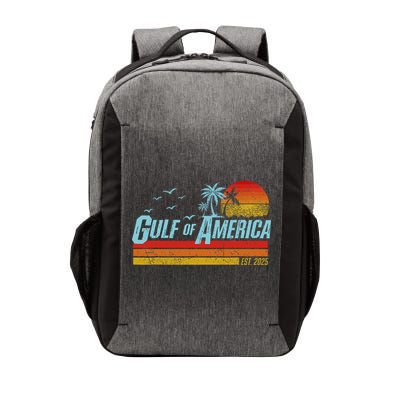 Gulf Of USA America Est 2025 Retro Vintage Beach Vector Backpack