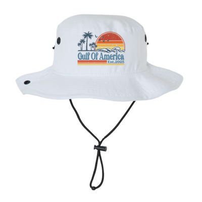 Gulf Of Us America Est 2025 Retro Vintage Beach Bucket Hat