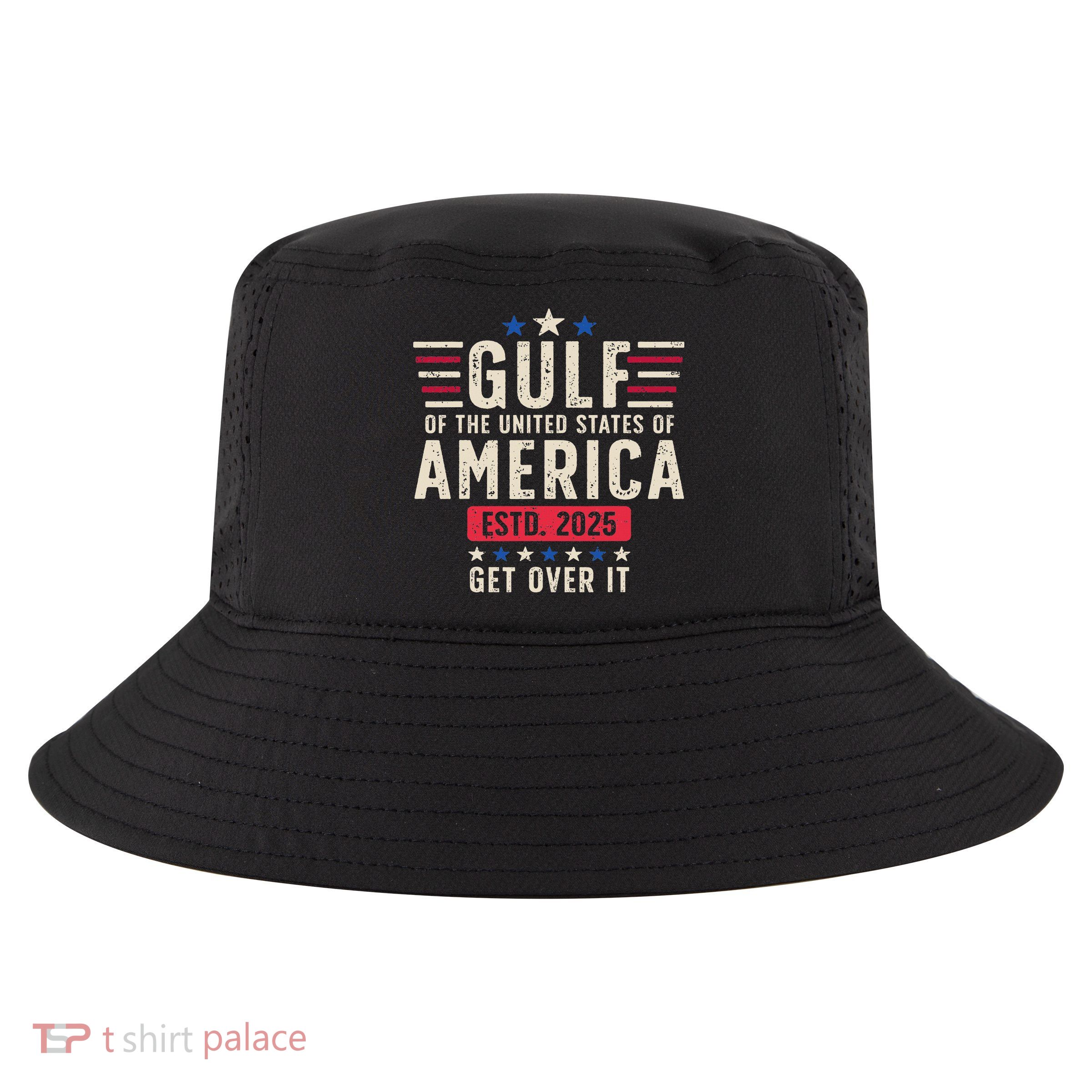 Gulf Of Us America 2025 Patriotic Cool Comfort Performance Bucket Hat