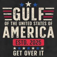 Gulf Of Us America 2025 Patriotic 7 Panel Mesh Trucker Snapback Hat