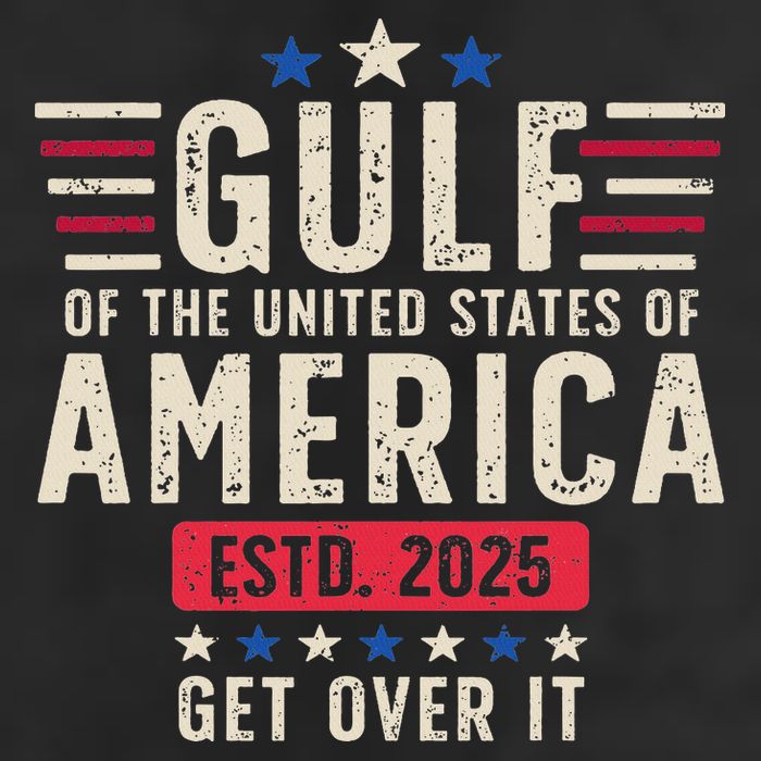 Gulf Of Us America 2025 Patriotic 7 Panel Mesh Trucker Snapback Hat