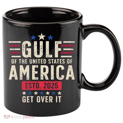 Gulf Of Us America 2025 Patriotic 11oz C Handle Ceramic Mug