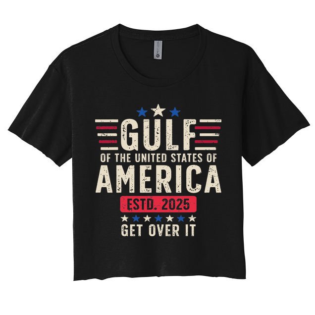Gulf Of Us America 2025 Patriotic Crop Top