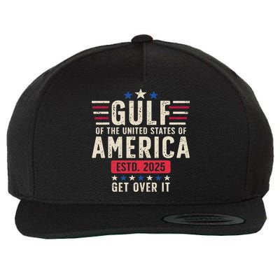 Gulf Of Us America 2025 Patriotic Wool Snapback Cap