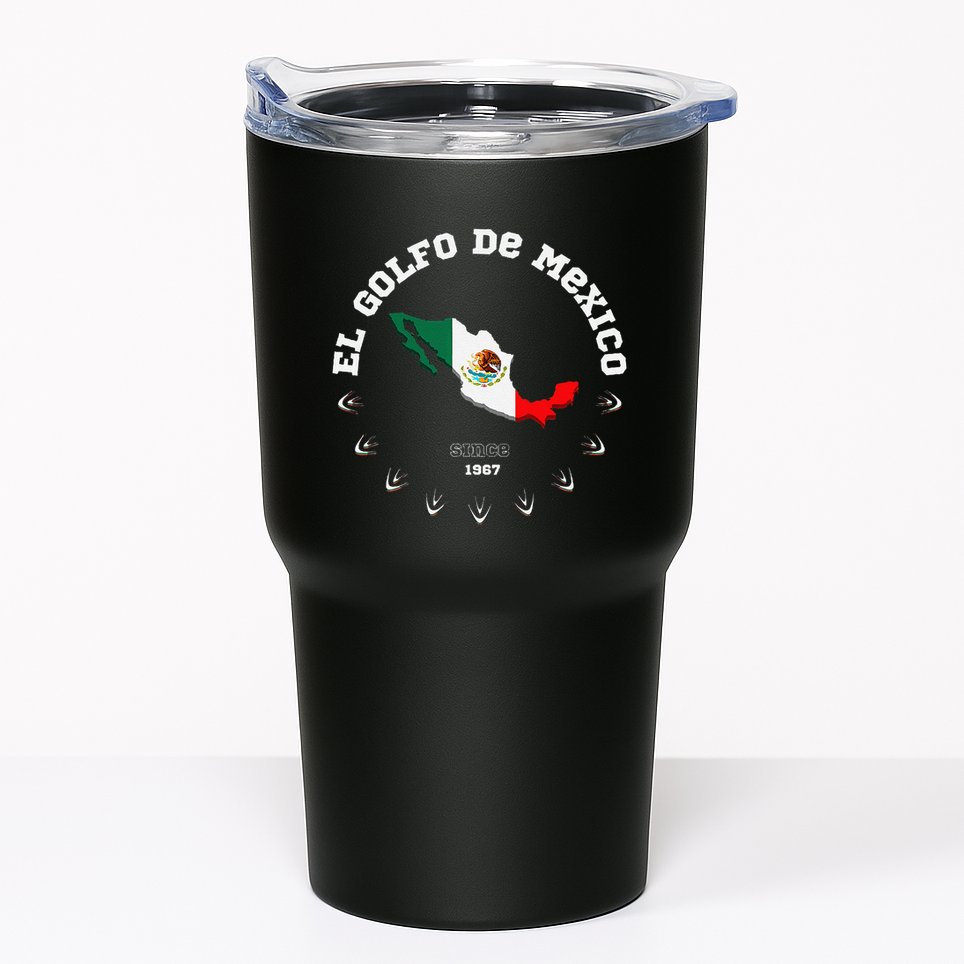 Gulf Of Usa America Funny Gulf Of Mexico Flag Map Tumbler