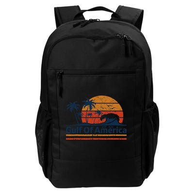 Gulf Of Usa America Est 2025 Retro Vintage Beach Backpack