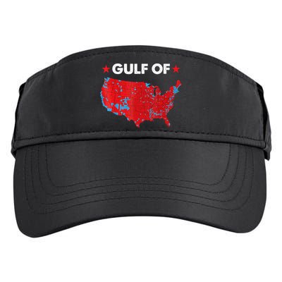Gulf Of Usa America Usa Flag Adult Drive Performance Visor
