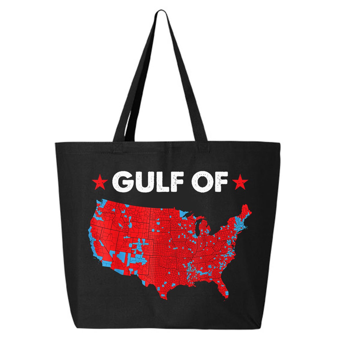Gulf Of Usa America Usa Flag 25L Jumbo Tote