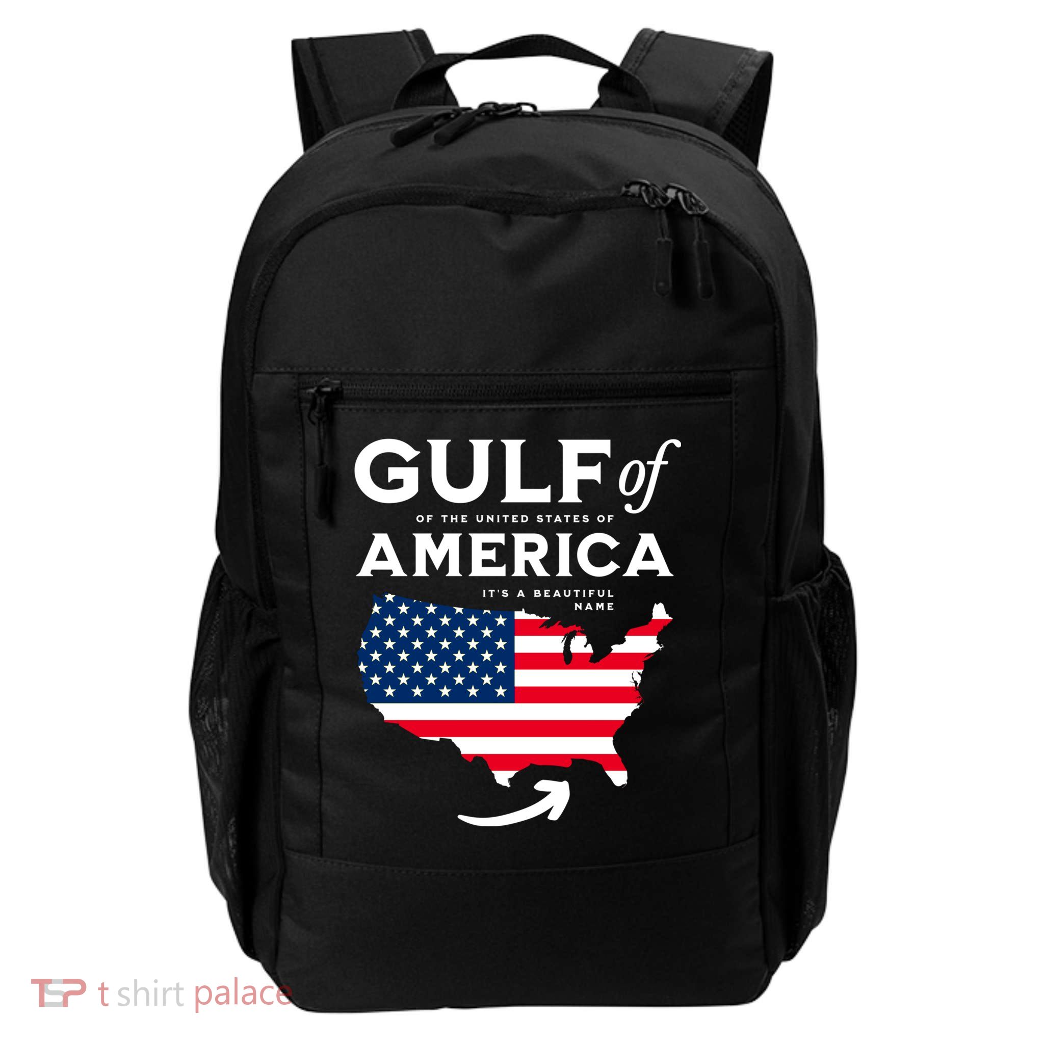 Gulf Of Us America American Flag Daily Commute Backpack