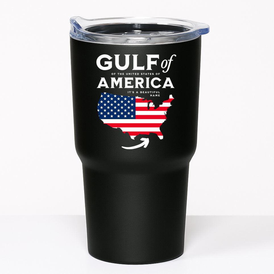 Gulf Of Us America American Flag Tumbler