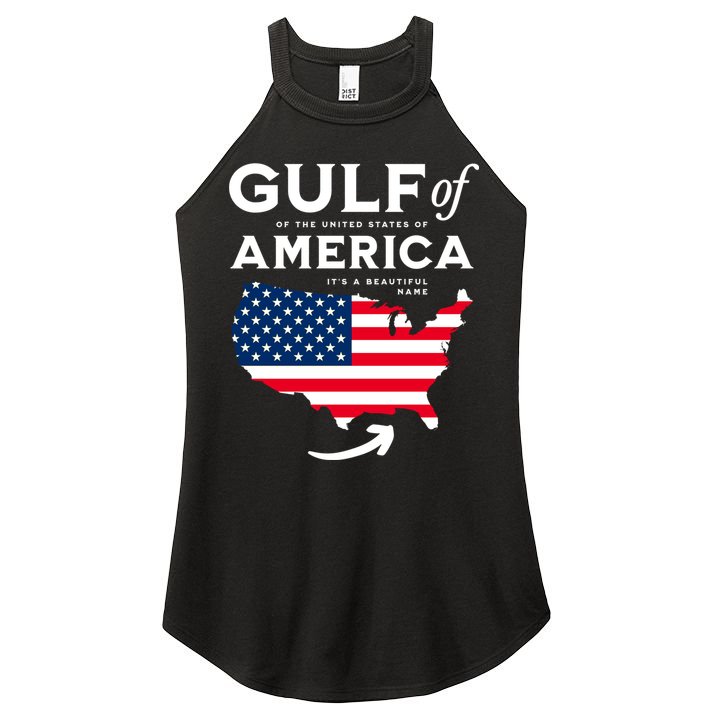 Gulf Of Us America American Flag Women's Perfect Tri Rocker Tank