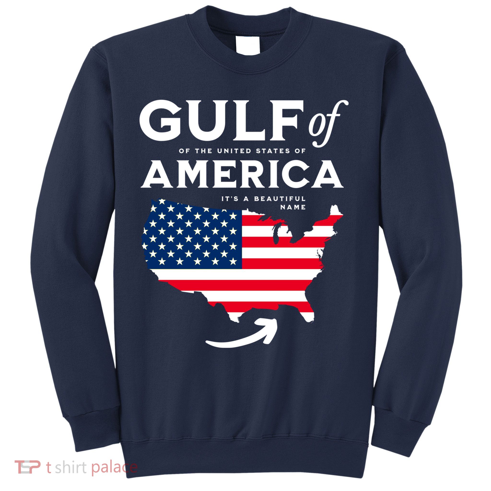 Gulf Of Us America American Flag Sweatshirt