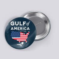 Gulf Of Us America American Flag Button