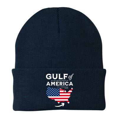 Gulf Of Us America American Flag Knit Cap Winter Beanie