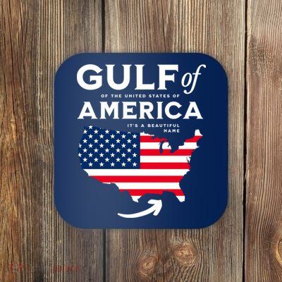 Gulf Of Us America American Flag Coaster