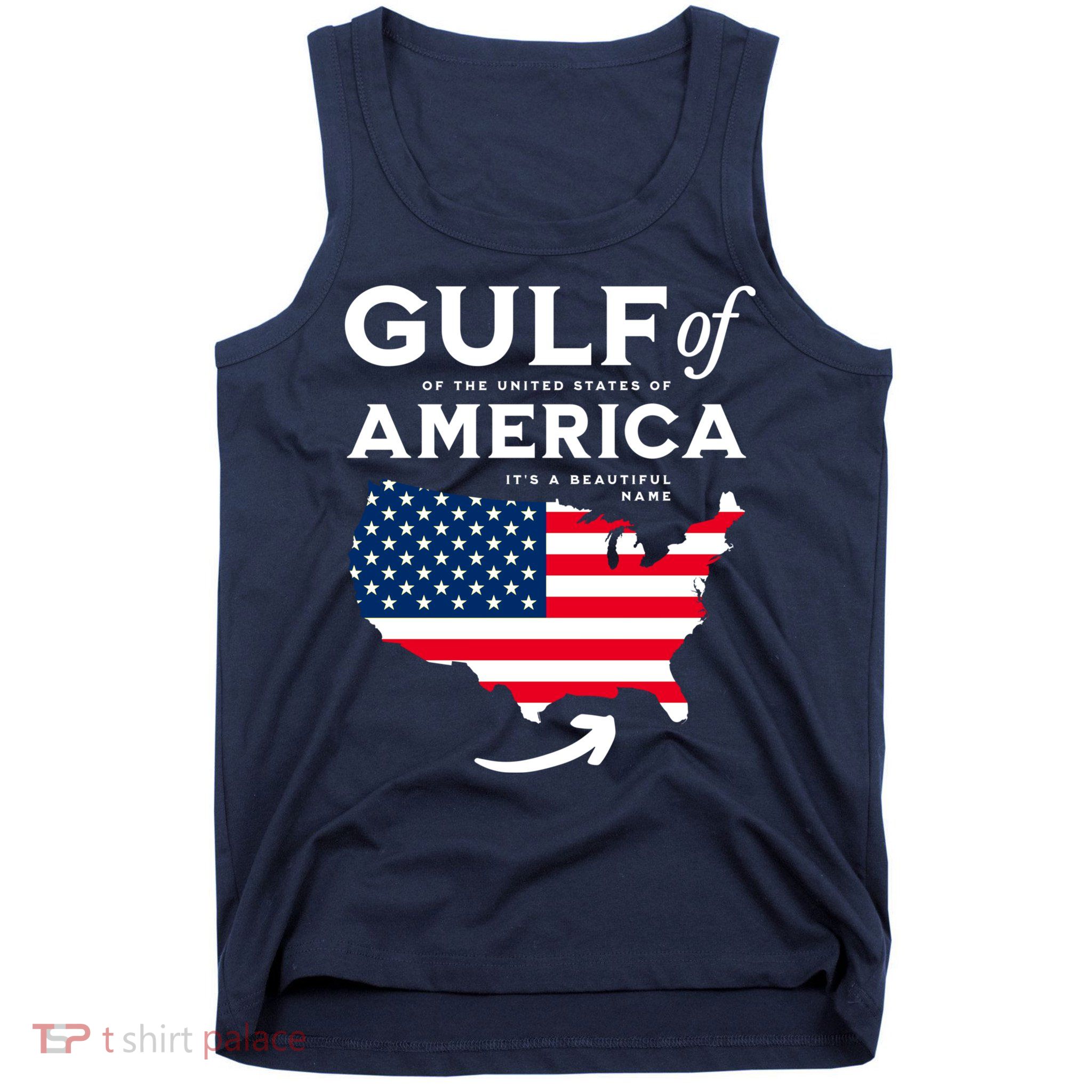Gulf Of Us America American Flag Tank Top