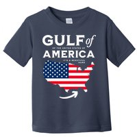 Gulf Of Us America American Flag Toddler T-Shirt