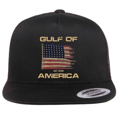 Gulf Of Us America Est Since 2025 Us Flag Flatbill Hat
