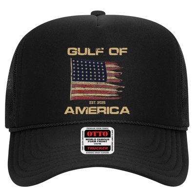 Gulf Of Us America Est Since 2025 Us Flag Trucker Hat