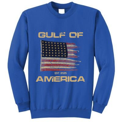 Gulf Of Us America Est Since 2025 Us Flag Sweatshirt