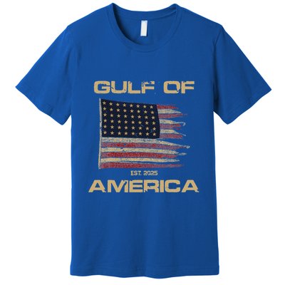 Gulf Of Us America Est Since 2025 Us Flag Premium T-Shirt
