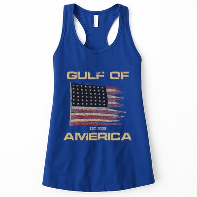 Gulf Of Us America Est Since 2025 Us Flag Womens Tank Top