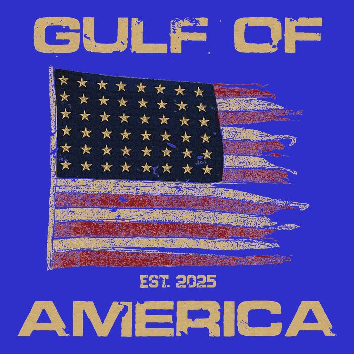Gulf Of Us America Est Since 2025 Us Flag Zip Tote Bag