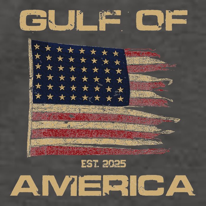 Gulf Of Us America Est Since 2025 Us Flag Vector Backpack