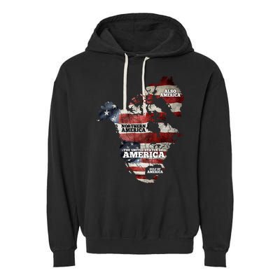 Gulf Of United States Of America Garment-Dyed Fleece Hoodie