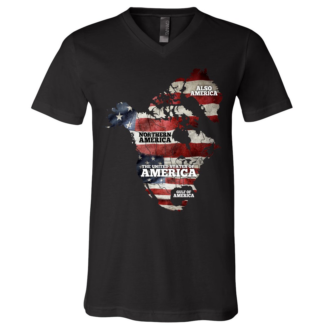 Gulf Of United States Of America V-Neck T-Shirt