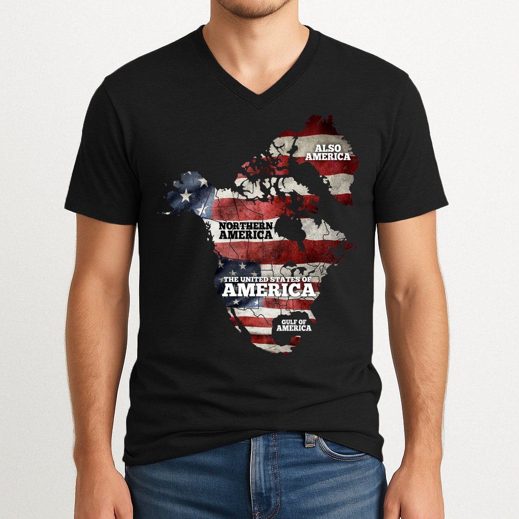 Gulf Of United States Of America V-Neck T-Shirt