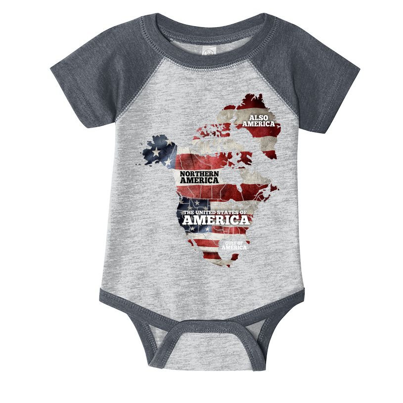 Gulf Of United States Of America Infant Baby Jersey Bodysuit