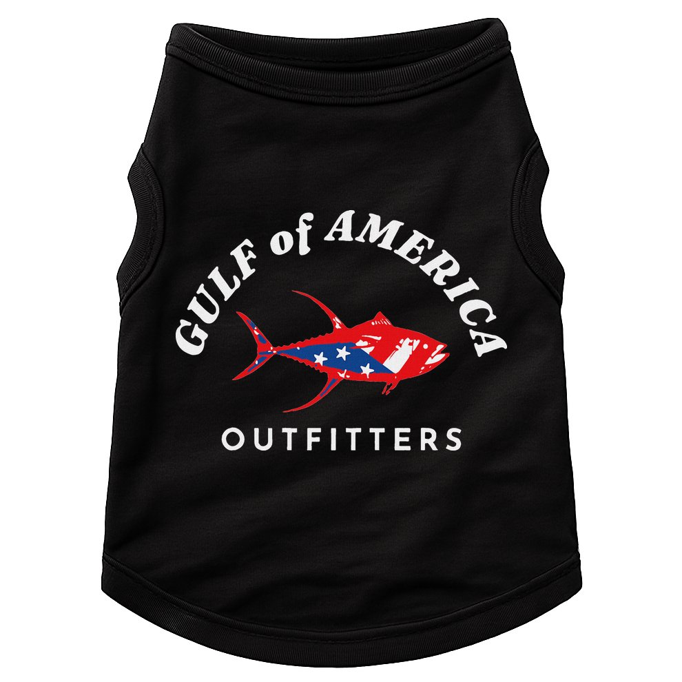Gulf Of Us America Outfitters Fish 2025 Doggie Tank