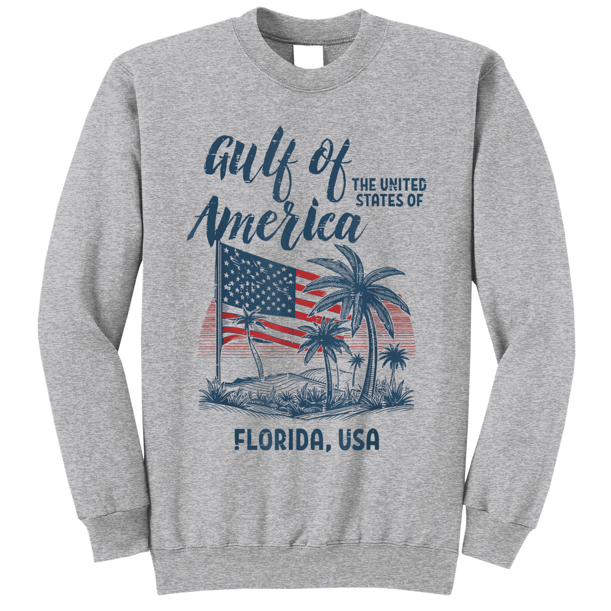 Gulf Of Usa America Florida Usa Tall Sweatshirt
