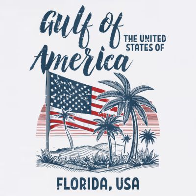 Gulf Of Usa America Florida Usa T-Shirt