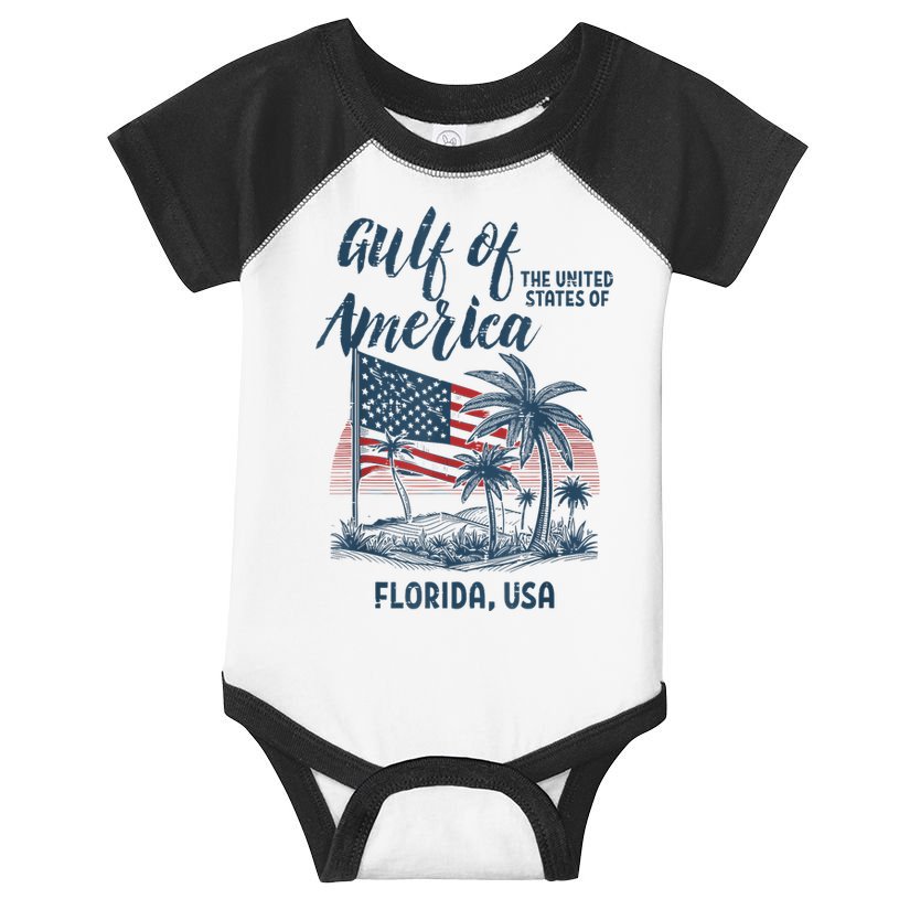 Gulf Of Usa America Florida Usa Infant Baby Jersey Bodysuit