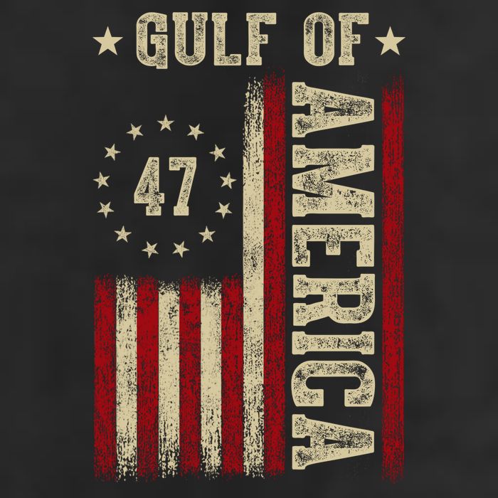 Gulf Of Usa America Funny Usa Flag Trucker Hat