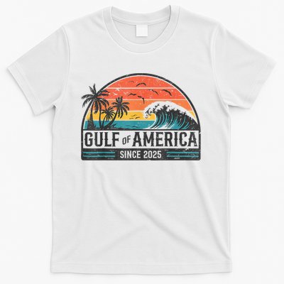 Gulf Of USA America Since 2025 Retro Vintage Beach T-Shirt