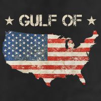 Gulf Of Usa America 7 Panel Mesh Trucker Snapback Hat